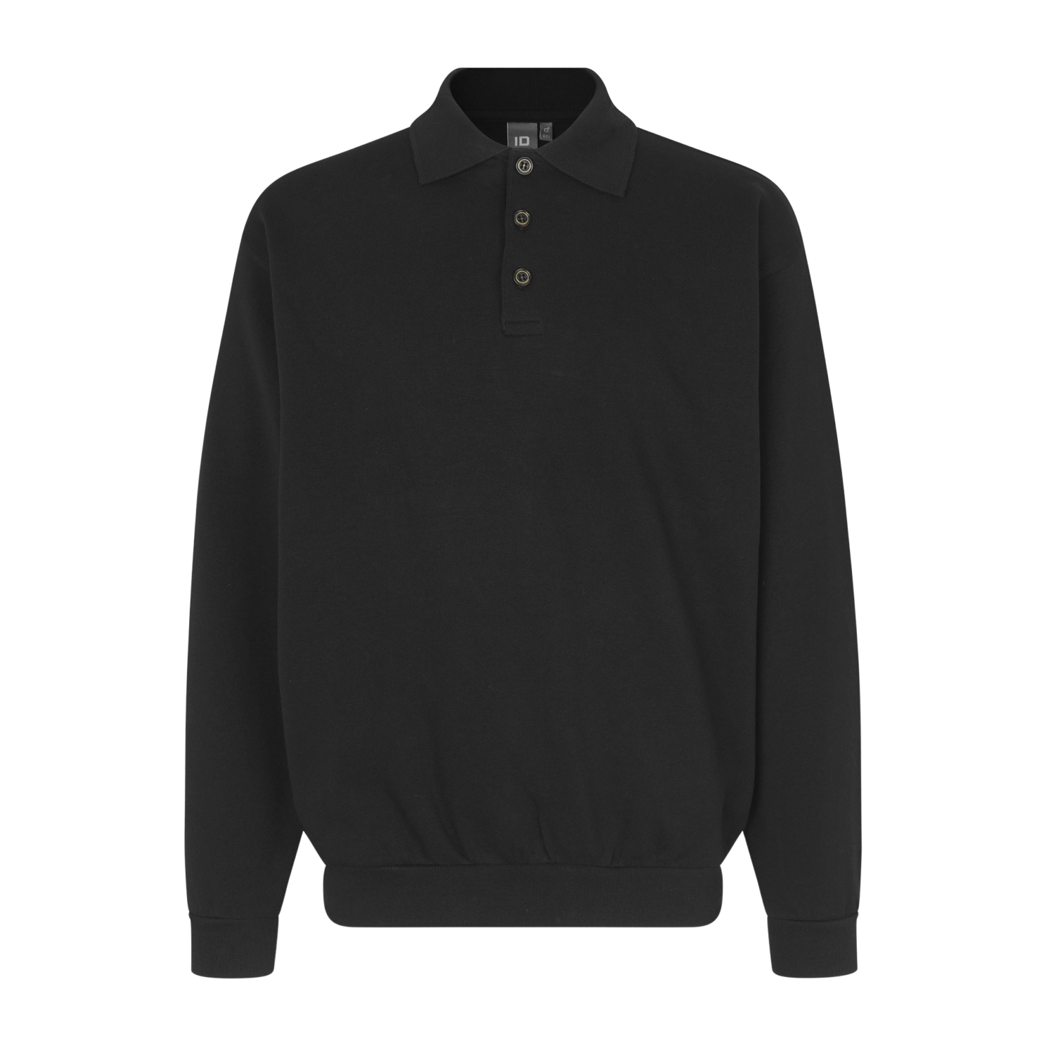 Klassisk Sort Sweatshirt til Mænd – Plus Size Udsalg!