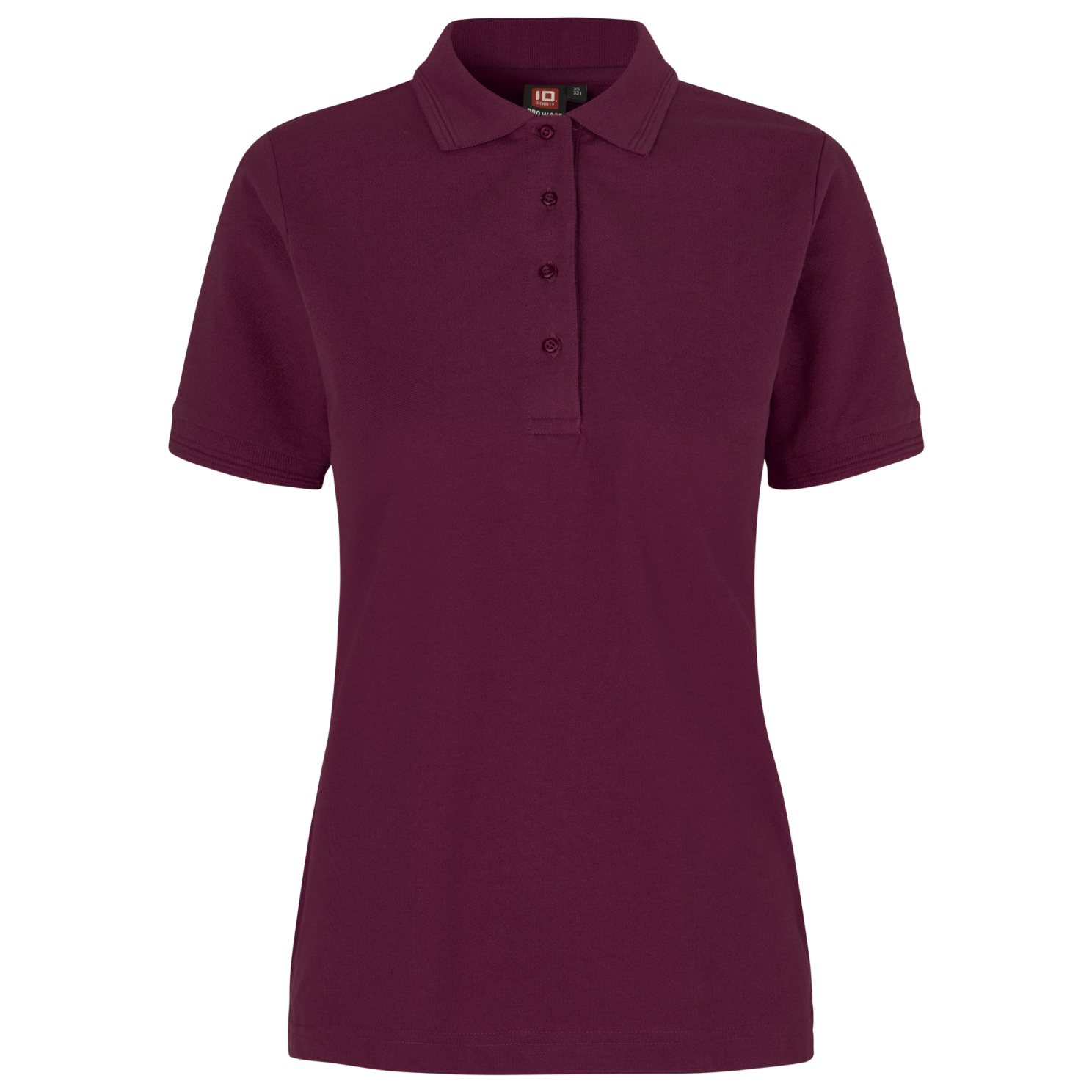 Pro Wear Plus Size Dame Polo i Bordeaux – Fantastisk Udsalg!