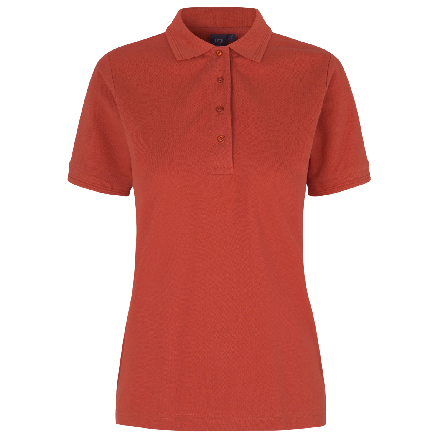 ID Pro Wear Dame Polo i Koral – Plus Size Udsalg!