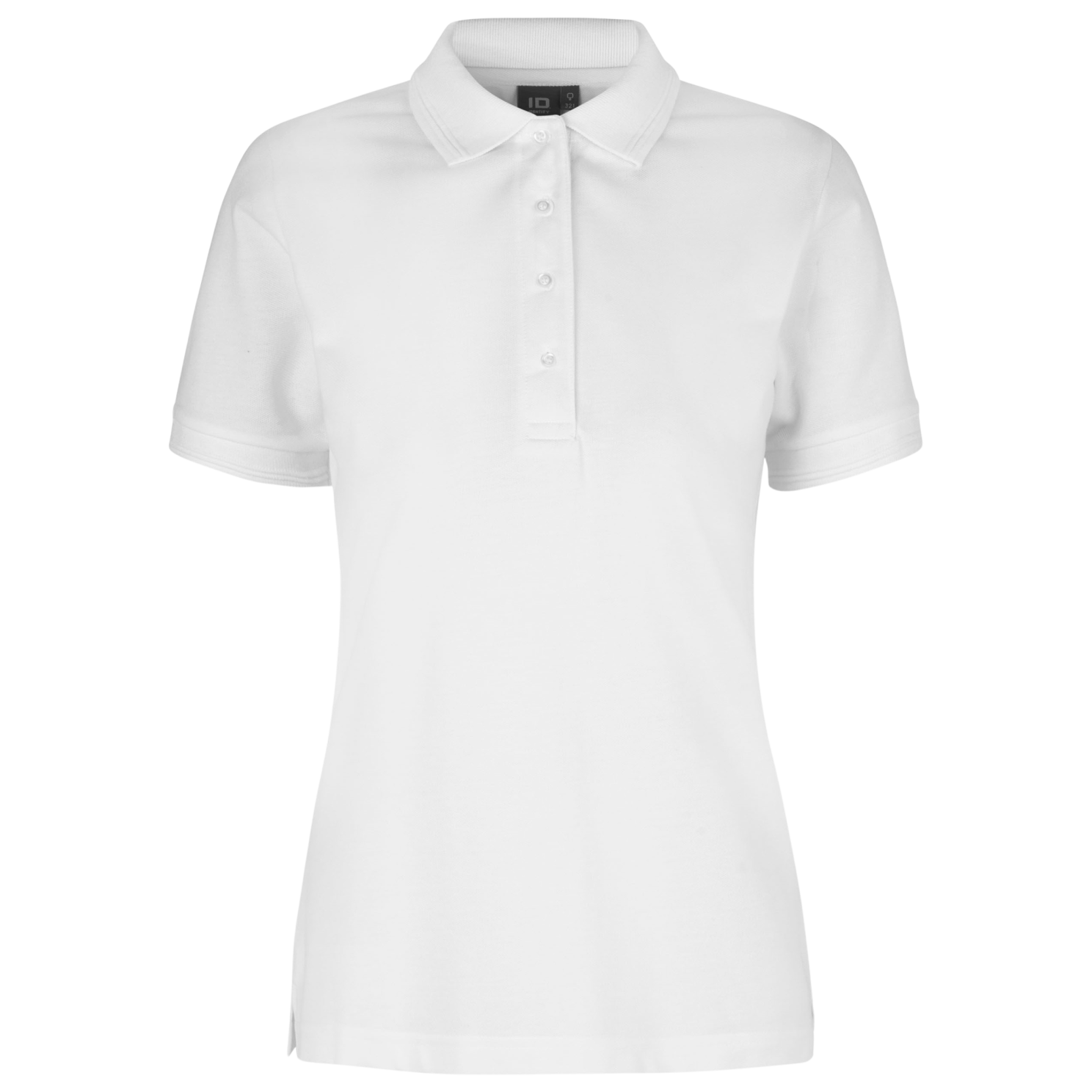 ID Pro Wear Plus Size Dame Polo - Hvid til Sport og Hverdag