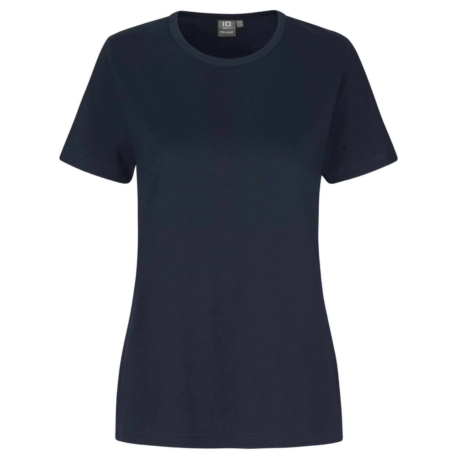 ID Pro Wear Dame T-shirt – Navy Plus Size Tilbud!