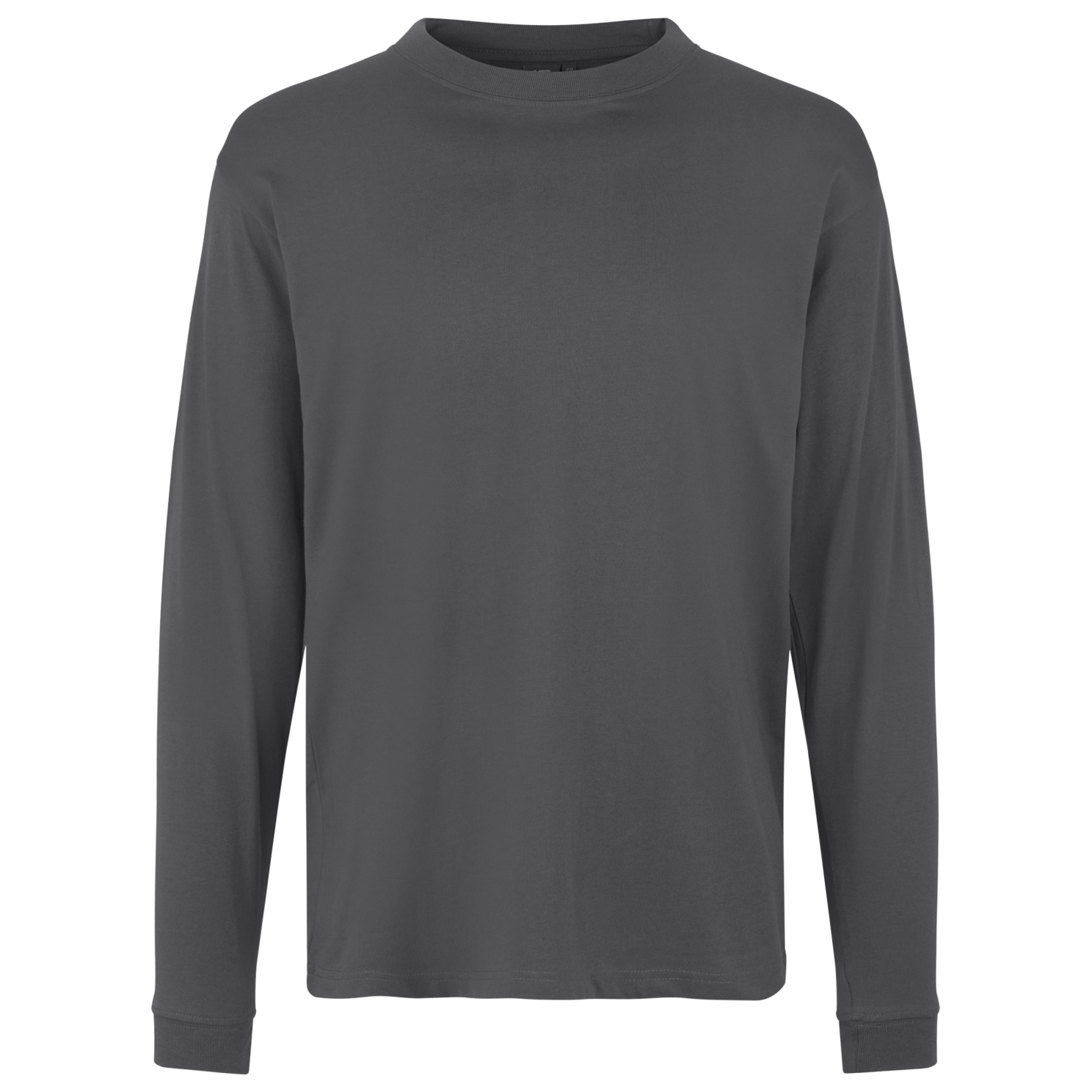 Pro Wear Herre Langærmet T-shirt i Sølvgrå - Stort Udbud!