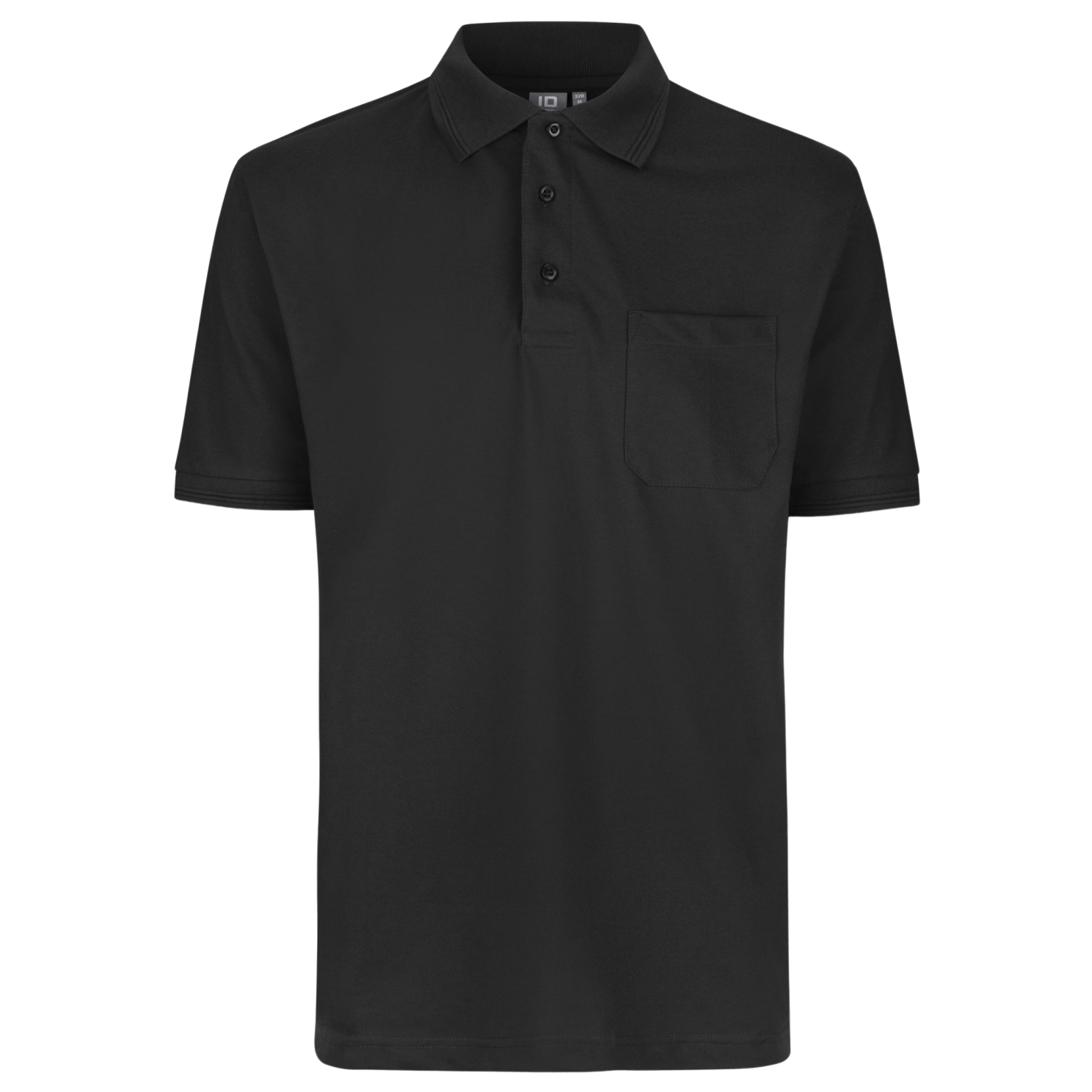 ID Pro Wear Herre Polo - Slidstærk Sort til Hverdagsbrug