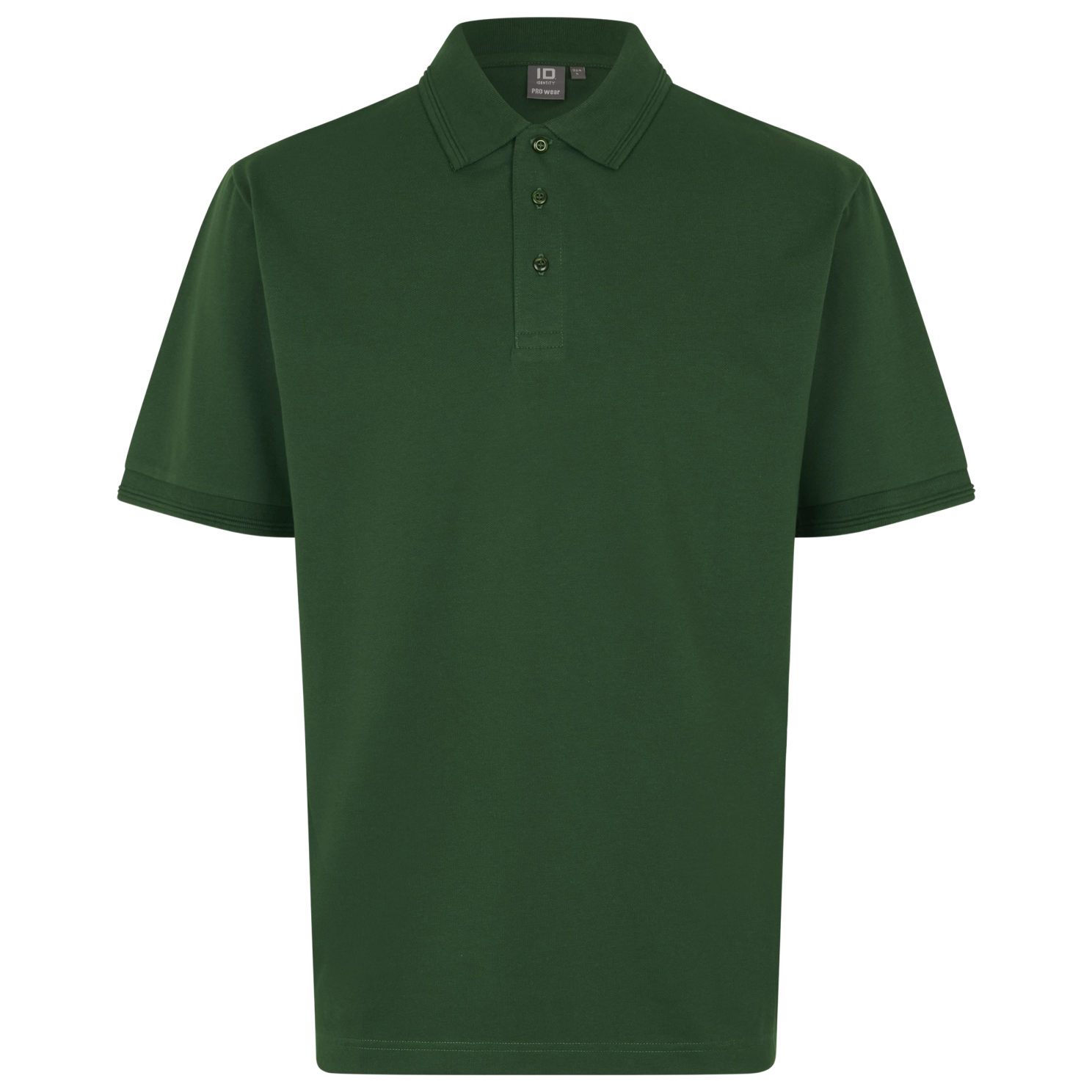Pro Wear Herre Polo Flaskegrøn    i Store Plus Size Størrelser