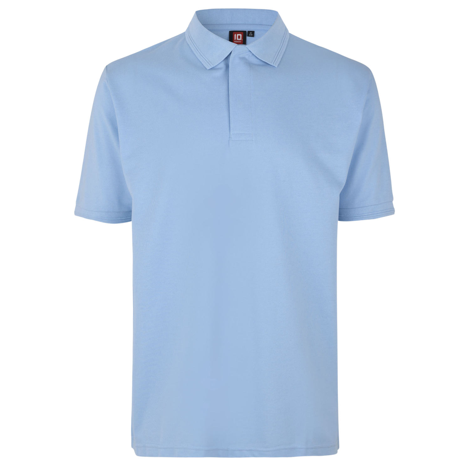 Pro Wear Herre Polo i Lys Blå – Plus Størrelser Tilbud
