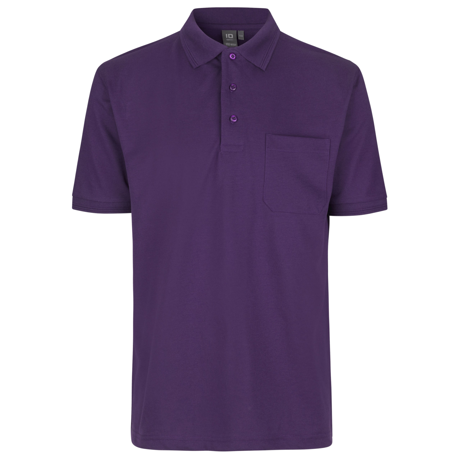 ID Pro Wear Herre Polo i Lilac – Elegant og Holdbar Komfort