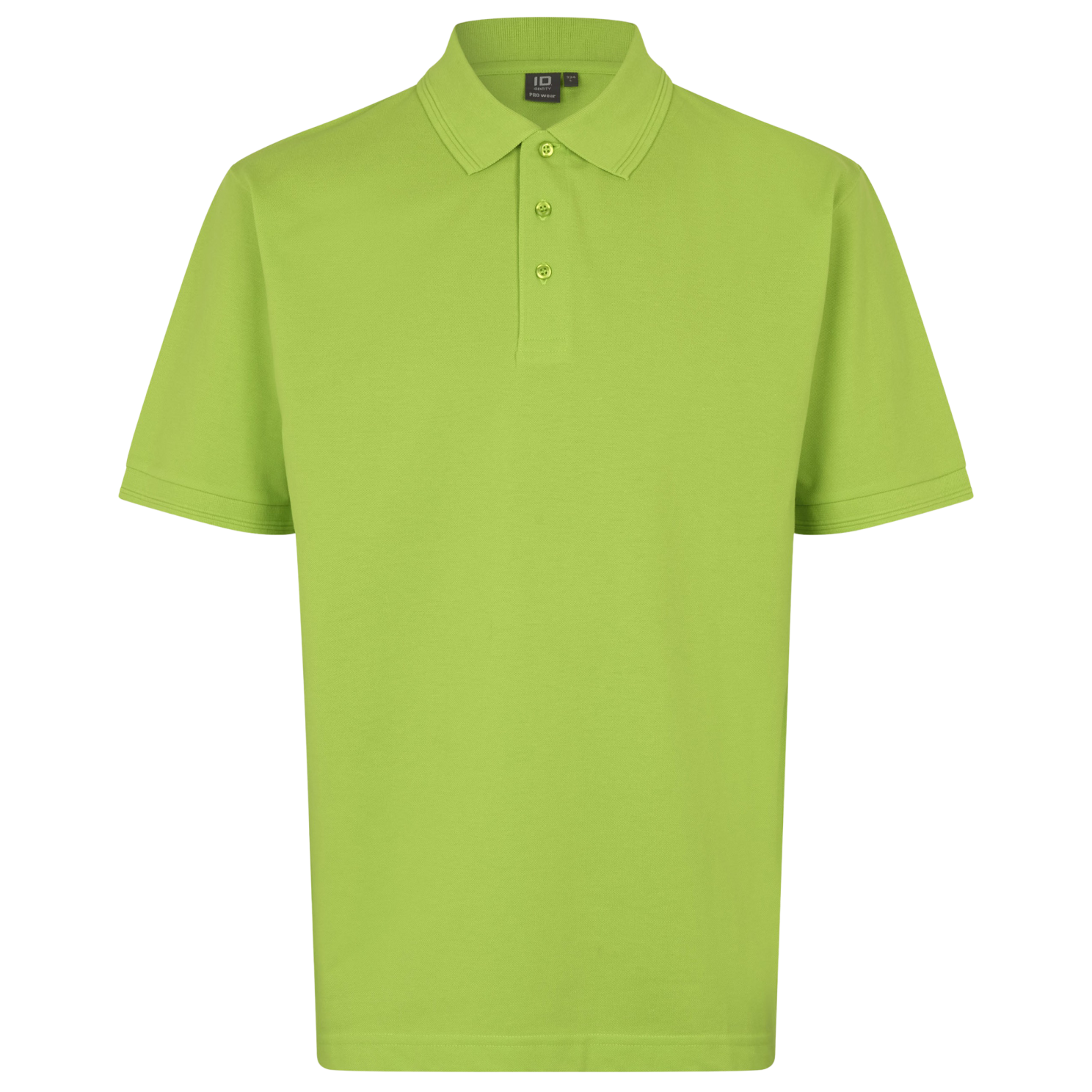 ID Pro Wear Herre Polo i Lime – Elegant og Holdbar Design