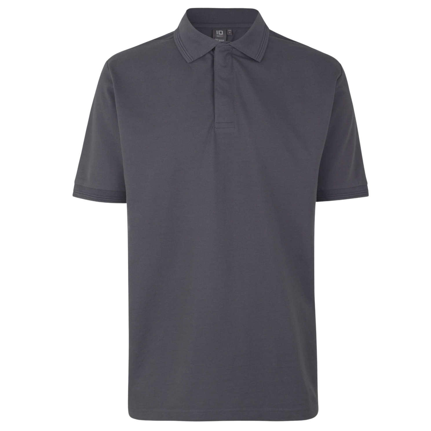 Pro Wear Herre Polo i Sølvgrå – Plus Størrelser Tilbud!