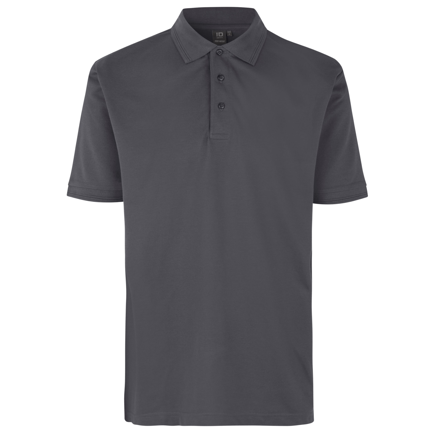 ID Pro Wear Herre Polo i Sølvgrå – Stilfuld Elegance!