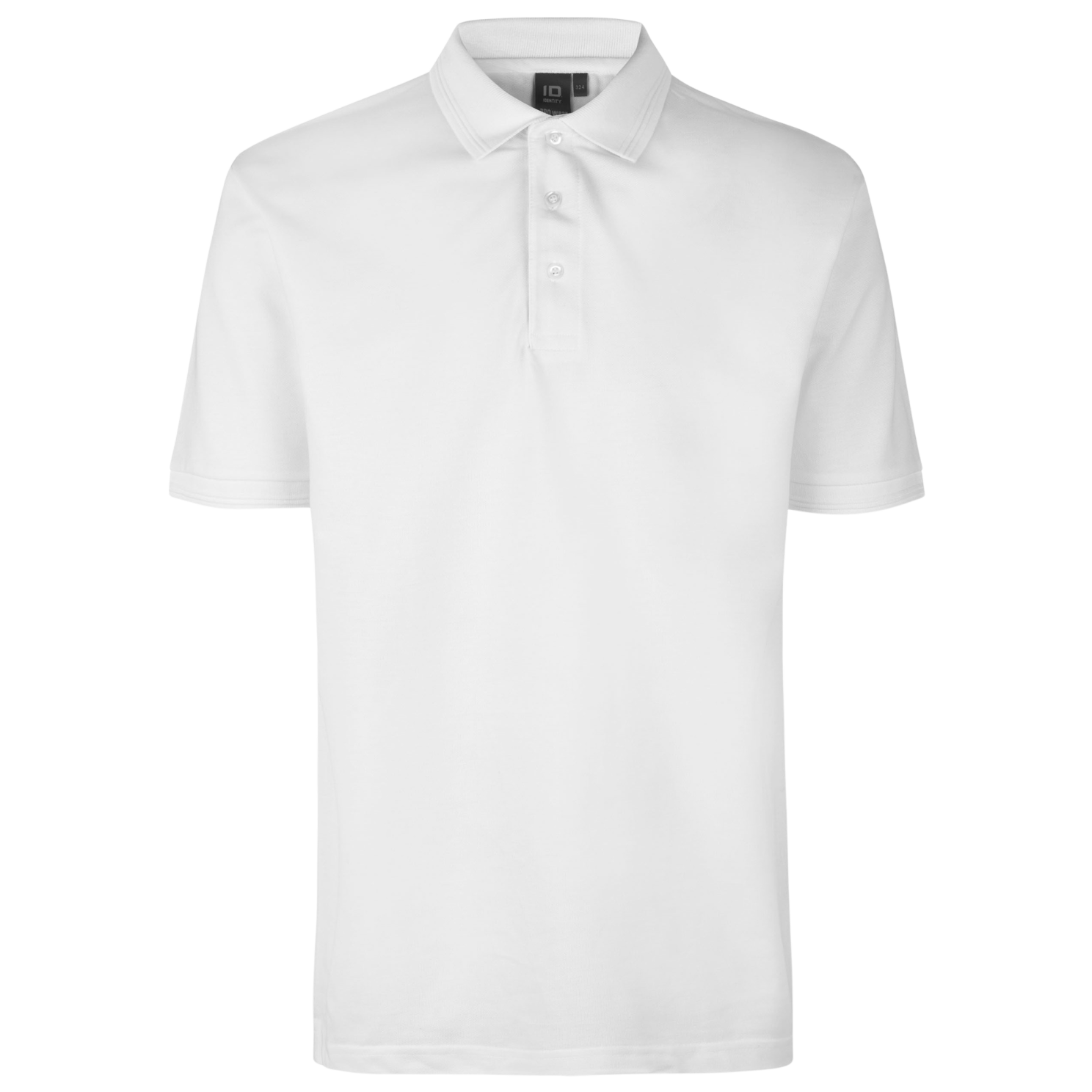 ID Pro Wear Herre Polo i Hvid – Plus Size Tilbud