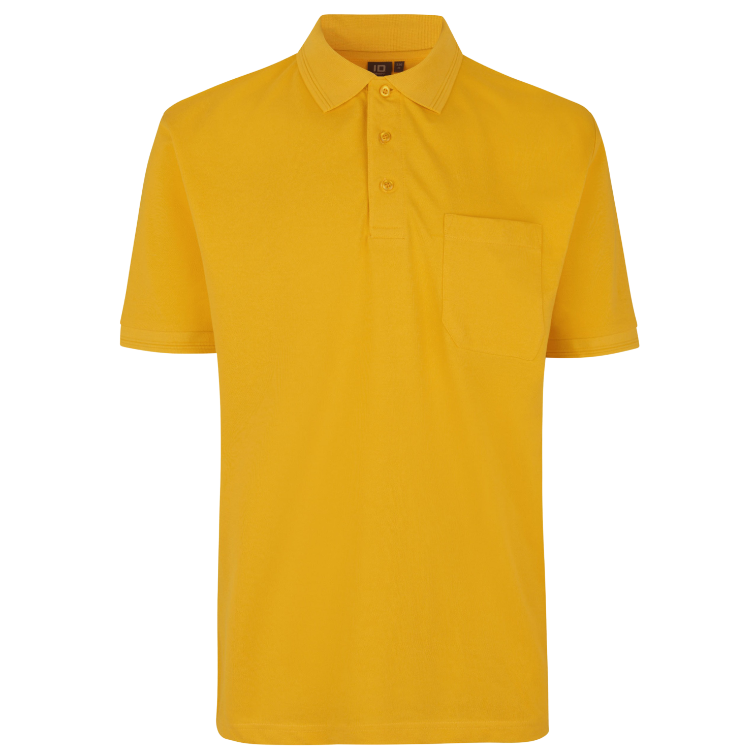 ID Pro Wear Herre Polo - Komfortabel og Slidstærk i Gul