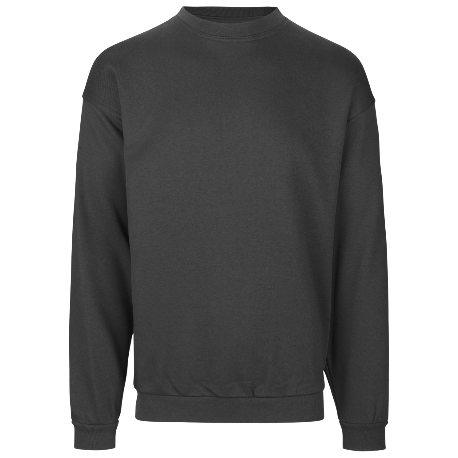Pro Wear Herre Sweatshirt – Koksgrå Plus Size Tilbud