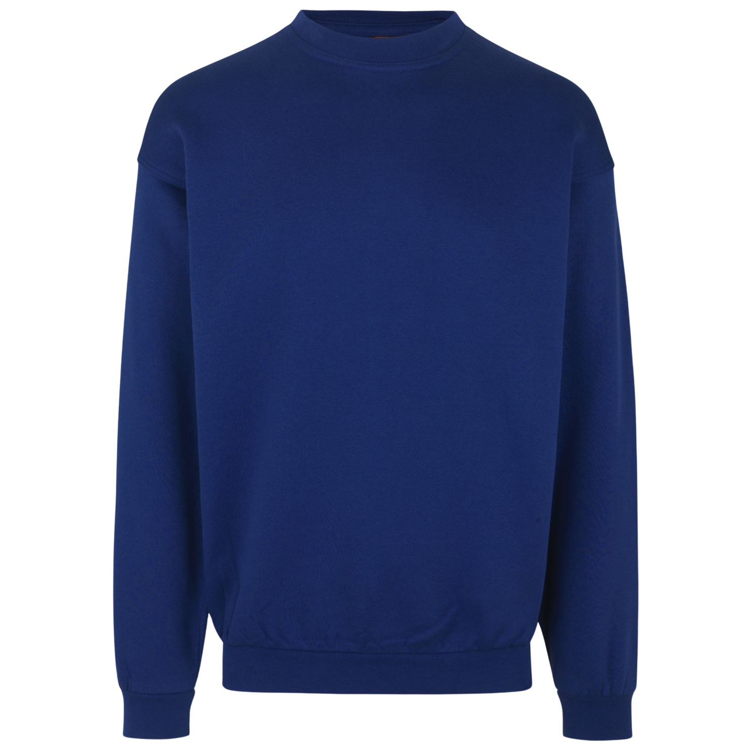 Kongeblå Plus Size Herre Sweatshirt – Stil og Komfort