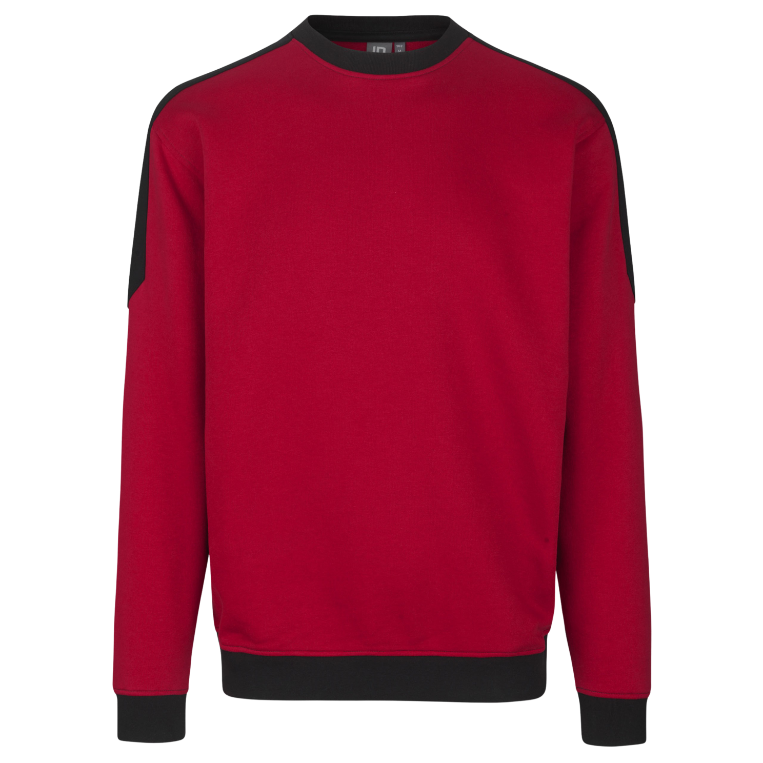 ID Pro Wear Plus Herre Sweatshirt – Rød Tilbud!