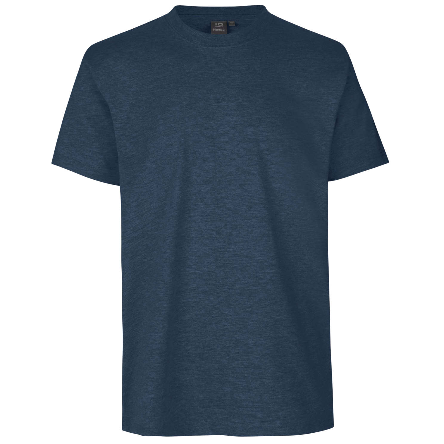 ID Pro Wear Herre T-shirt – Blå Melange Tilbud!