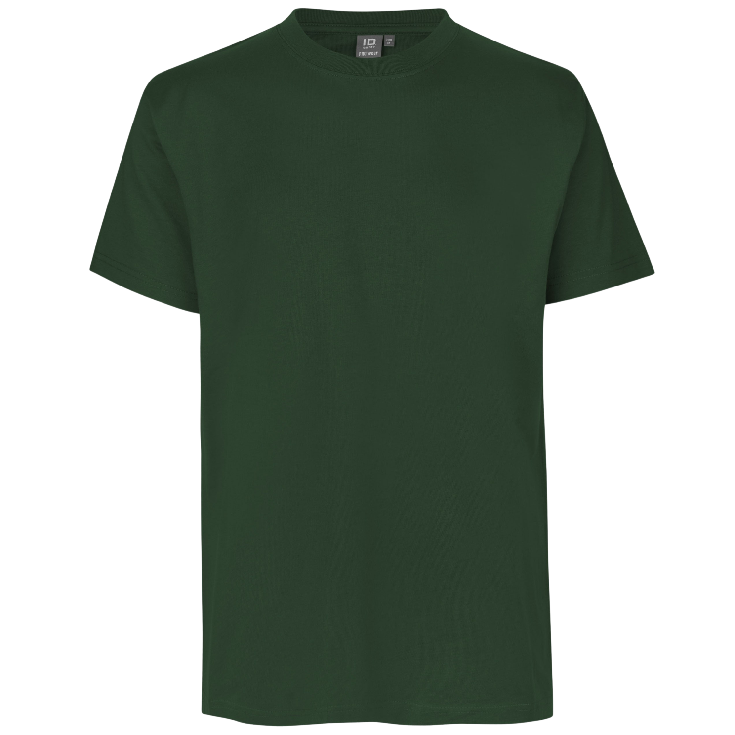 ID Pro Wear Herre T-shirt – Flaskegrøn Plus Size Tilbud
