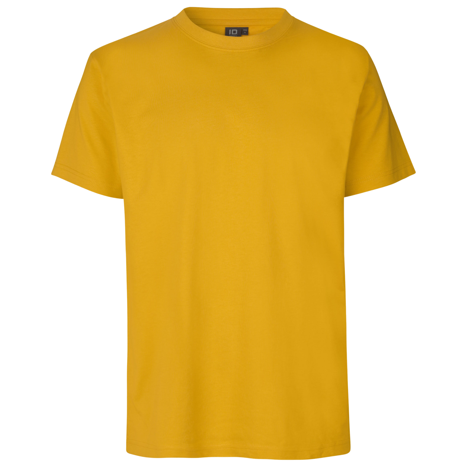 ID Pro Wear Herre T-shirt i Gul – Plus Size Tilbud!