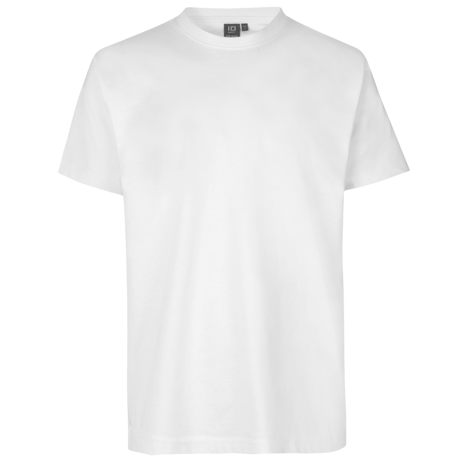 Pro Wear Herre T-shirt – Hvid i Store Størrelser på Udsalg!