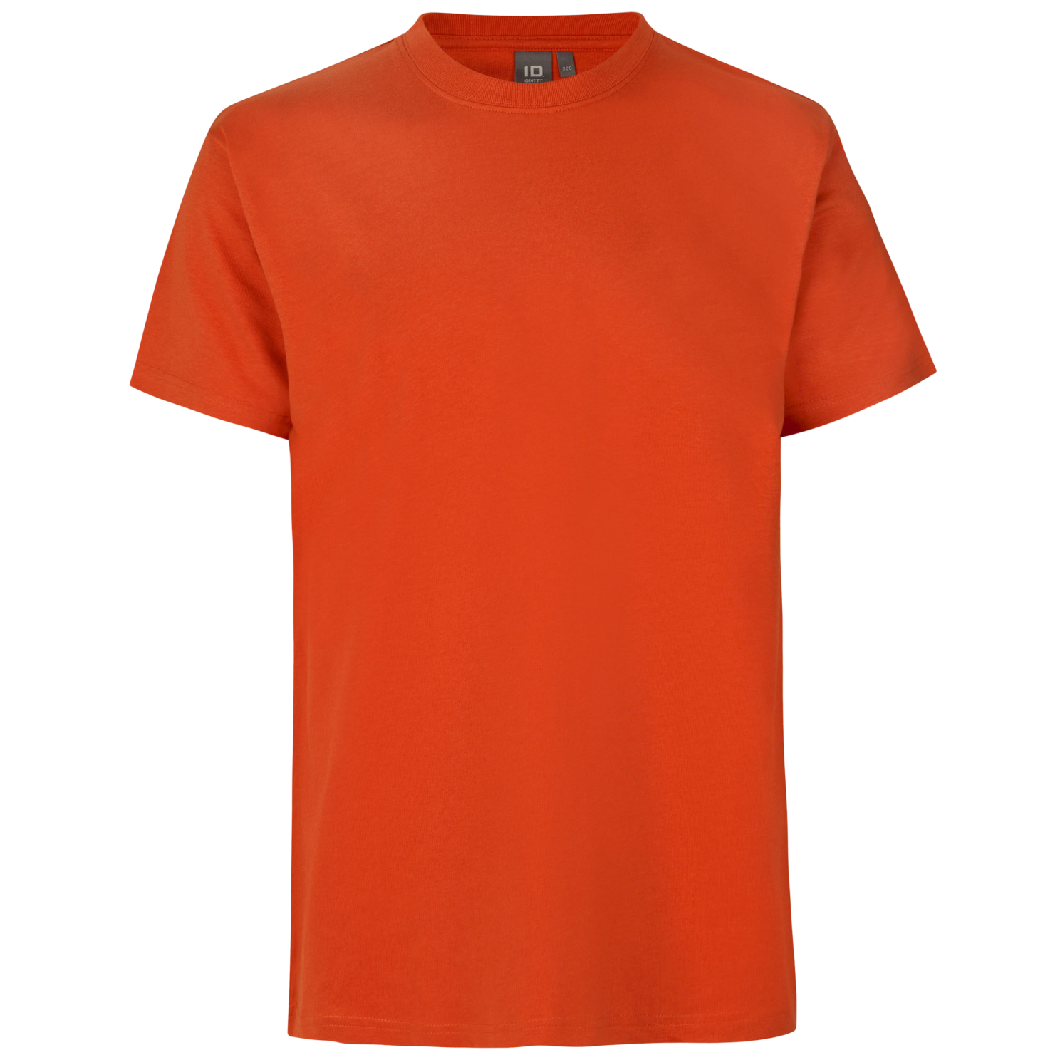 ID Pro Wear Herre T-shirt i Orange – Komfort i Plus Size