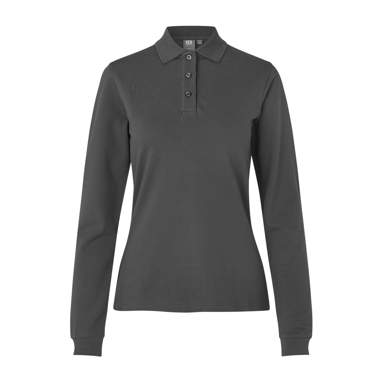 Koksgrå Plus Size Dame Polo – Fantastisk Tilbud!