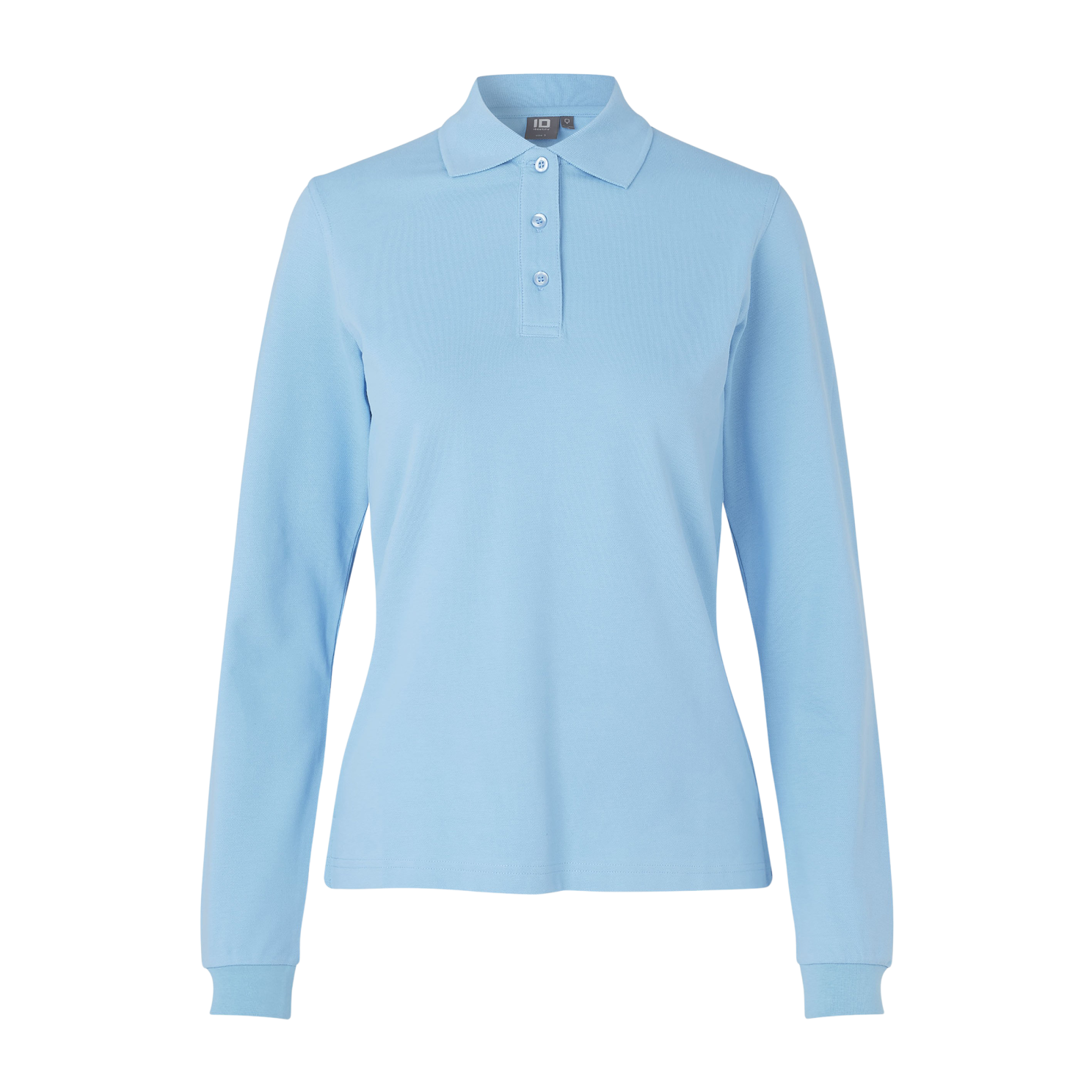 Lyseblå Plus Size Dame Polo - Fantastisk Tilbud!