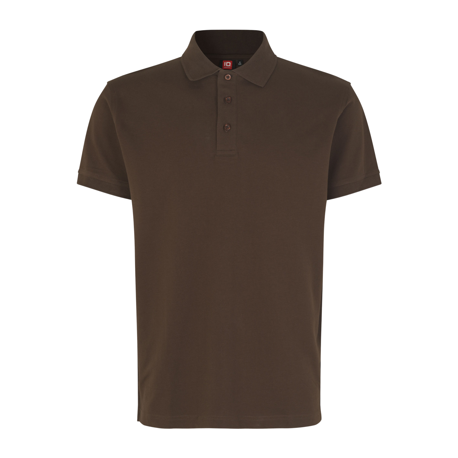 Mocca Stretch Polo til Mænd – Plus Size Tilbud!
