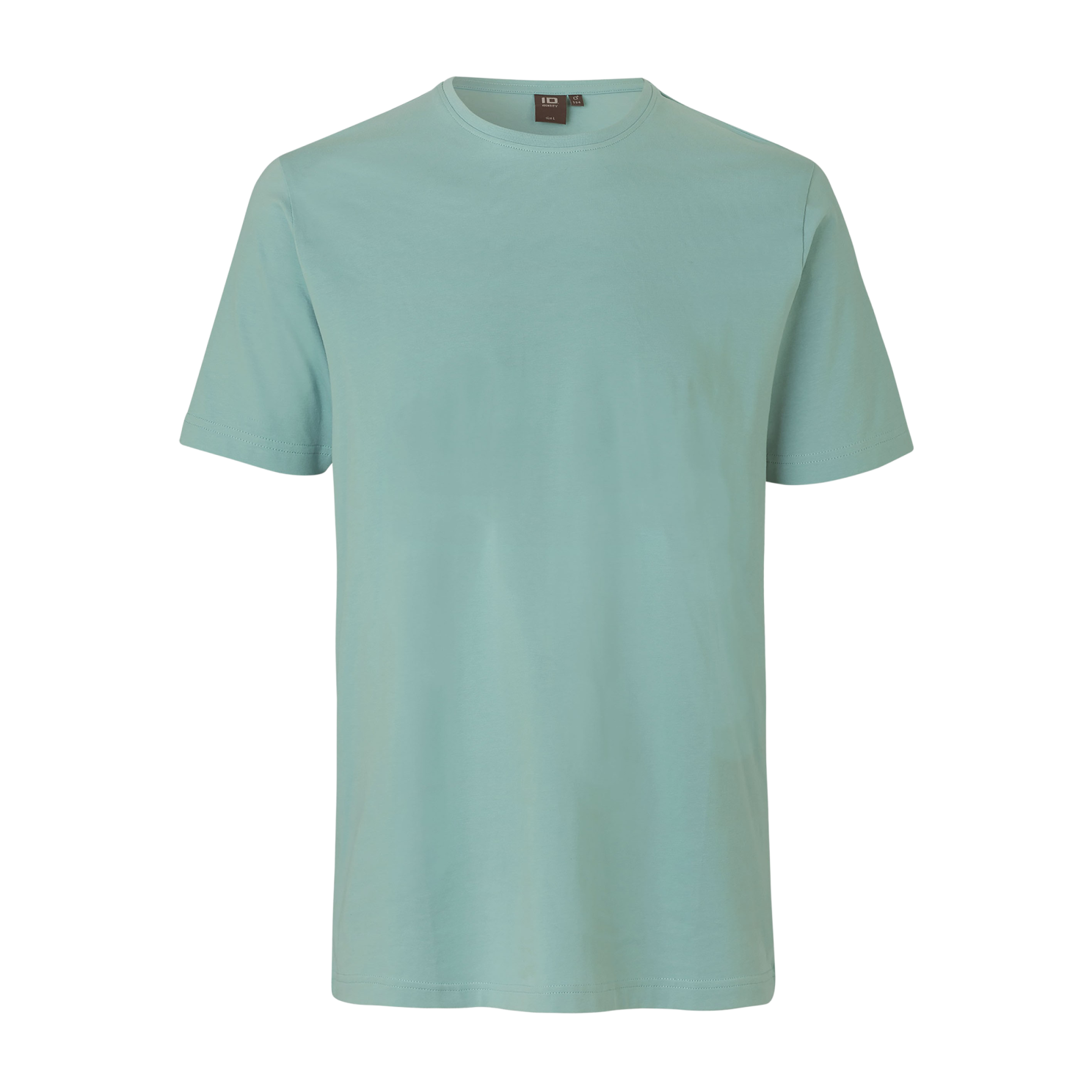 Støvet Aqua Stretch T-shirt til Herre – Plus Size Tilbud