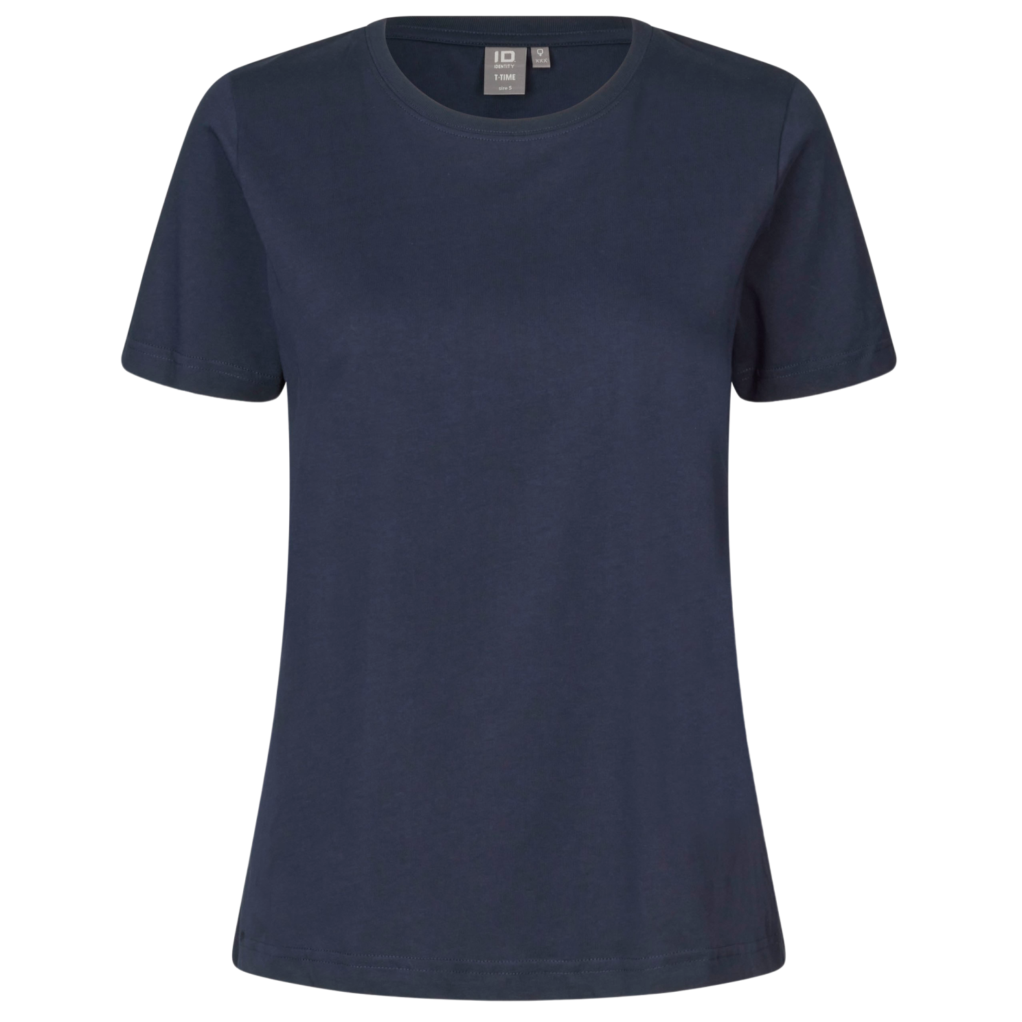 Id T-time Plus Size Dame T-shirt – Navy Tilbud!