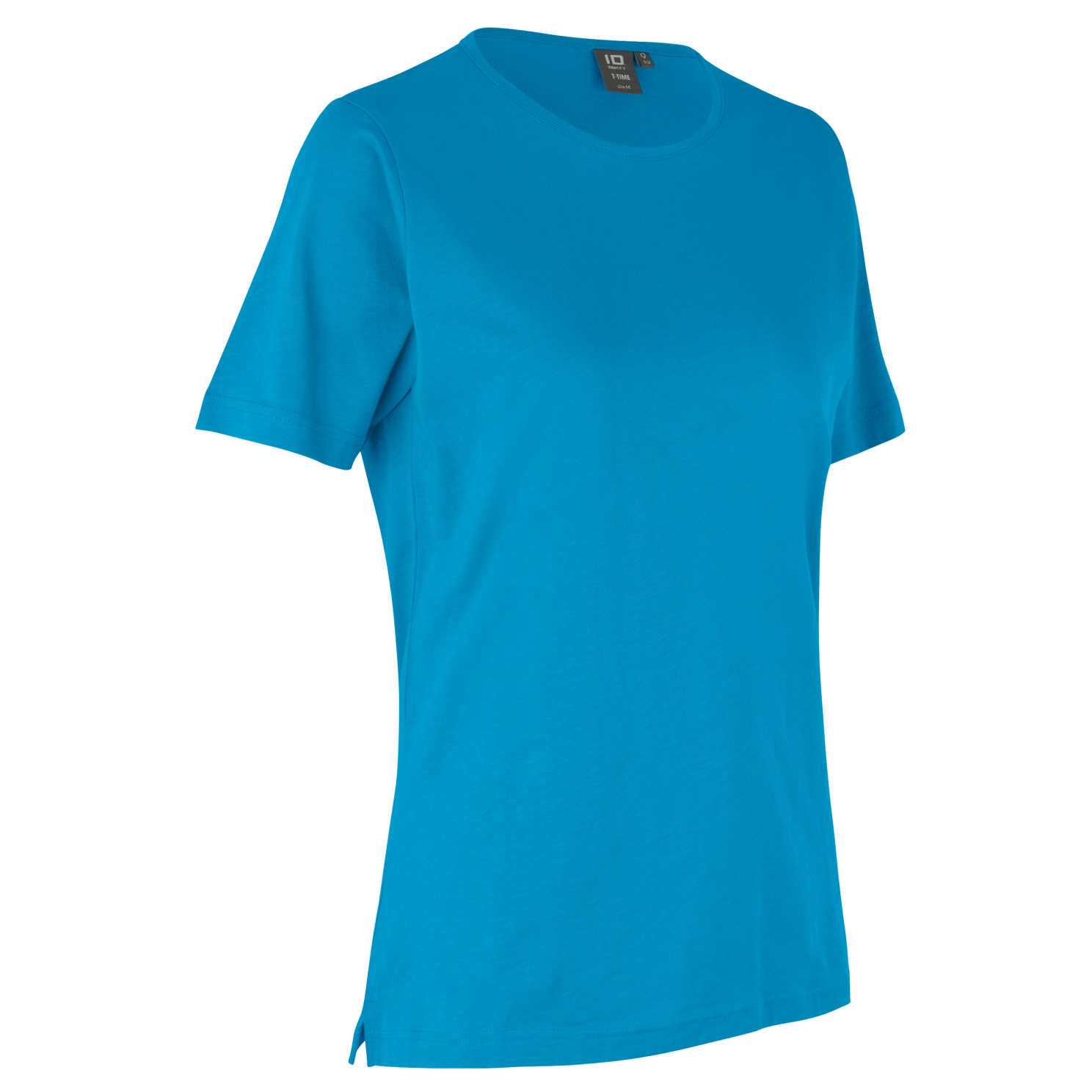 ID T-time Plus Size Dame T-shirt i Turkis – Fantastisk Tilbud!