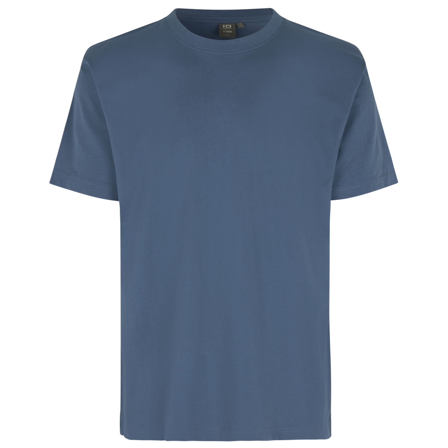 ID T-Time Herre T-shirt i Indigo – Plus Size Tilbud