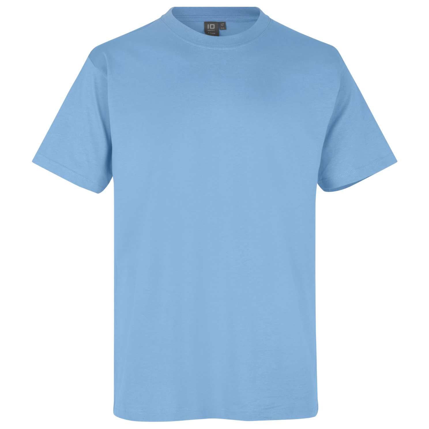 ID T-Time Herre T-shirt – Lyseblå Tilbud til Mænd