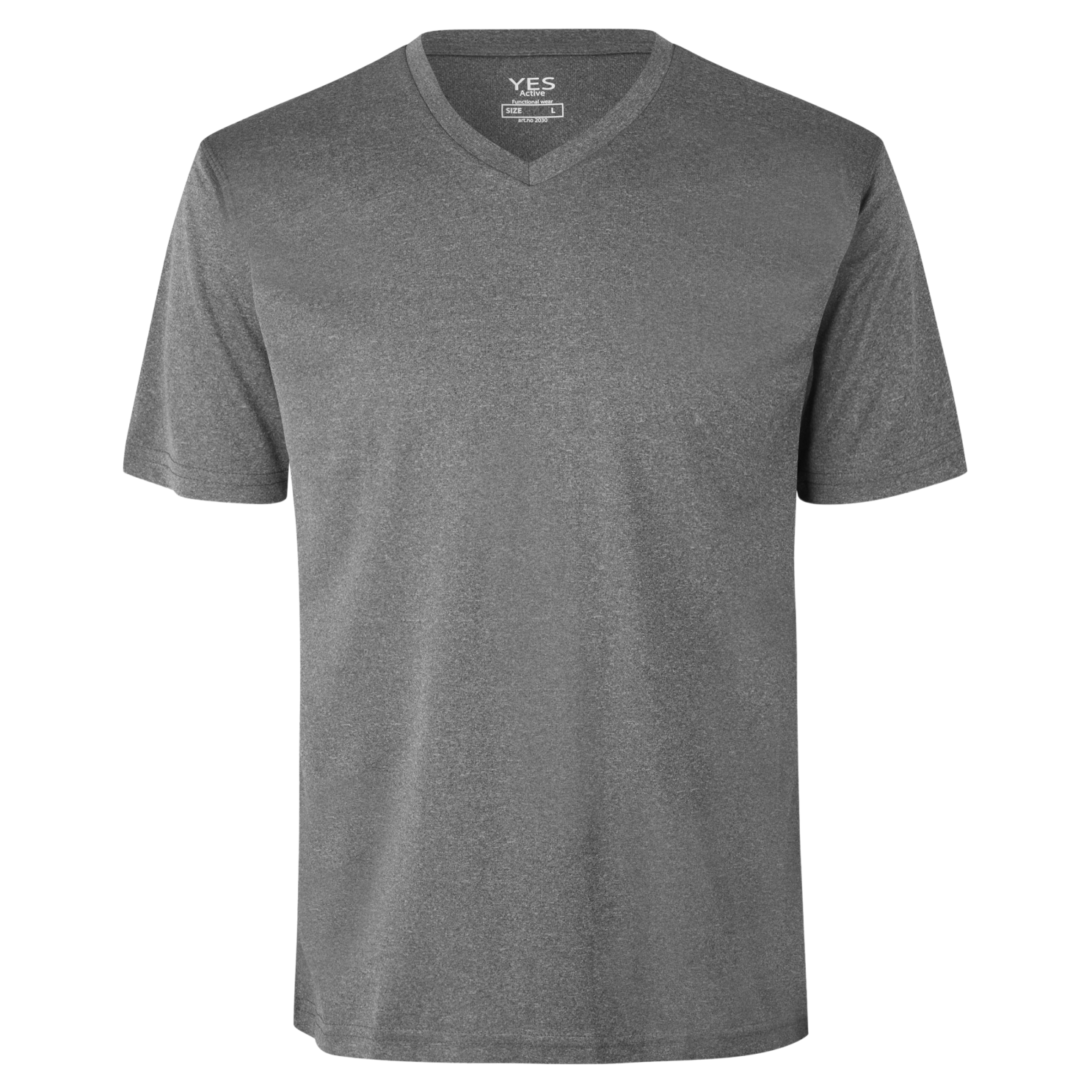 Ja Active Herre Trænings T-shirt – Grå Melange Tilbud!