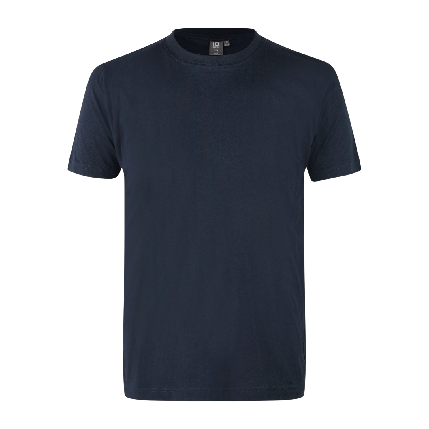 ID Yes Herre T-shirt i Navy – Plus Size Udsalg!