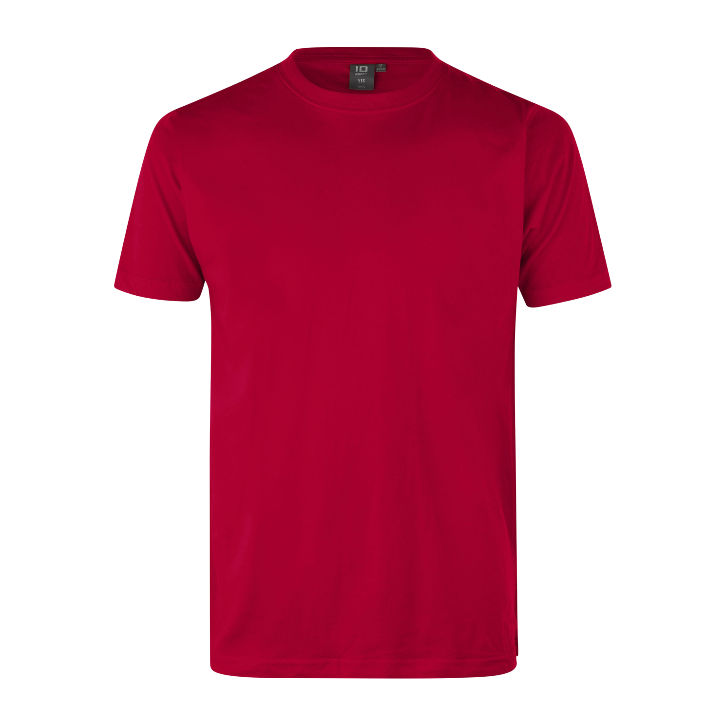 ID Yes Plus Size Herre T-shirt i Rød – Fantastisk Tilbud!