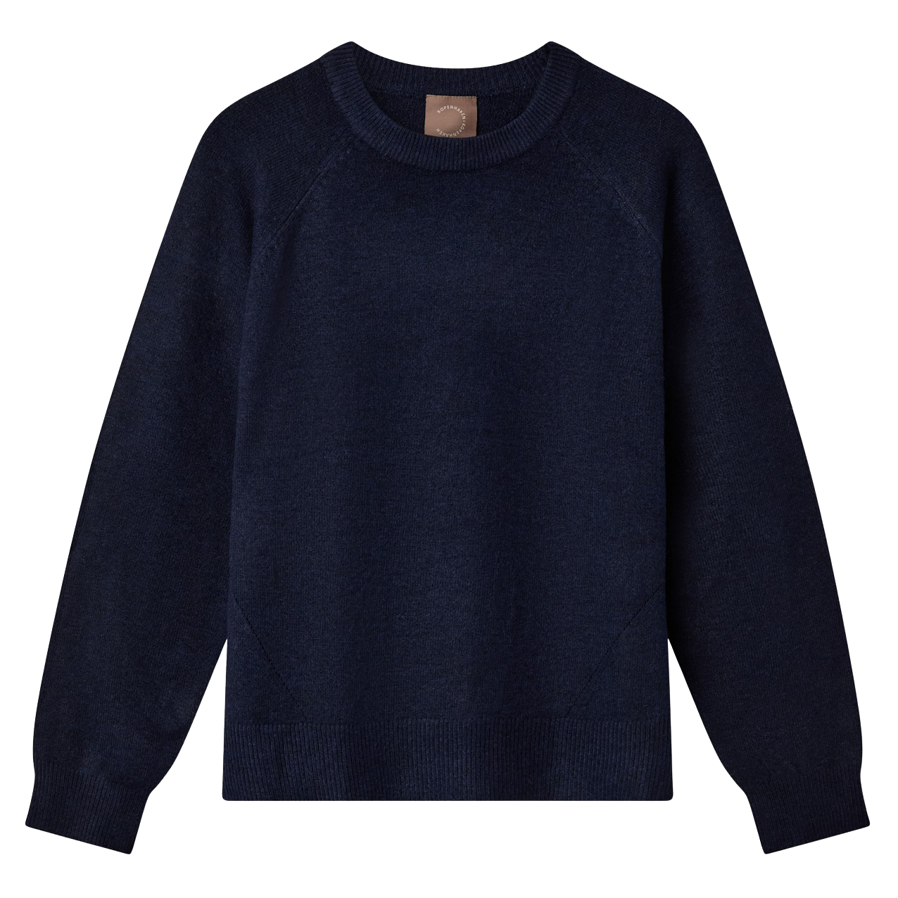 Kopenhaken Dame Striktrøje Anthracite   i Store Plus Size Størrelser