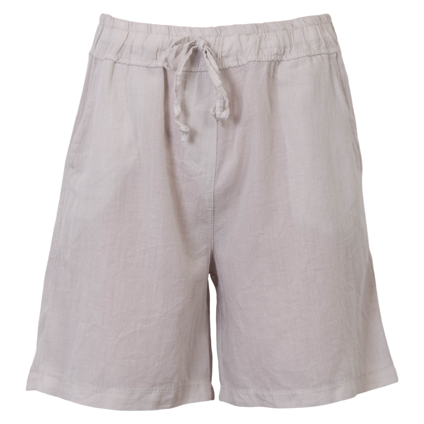 Leonora Plus Size Hørmix Shorts til Sommerens Varme Dage