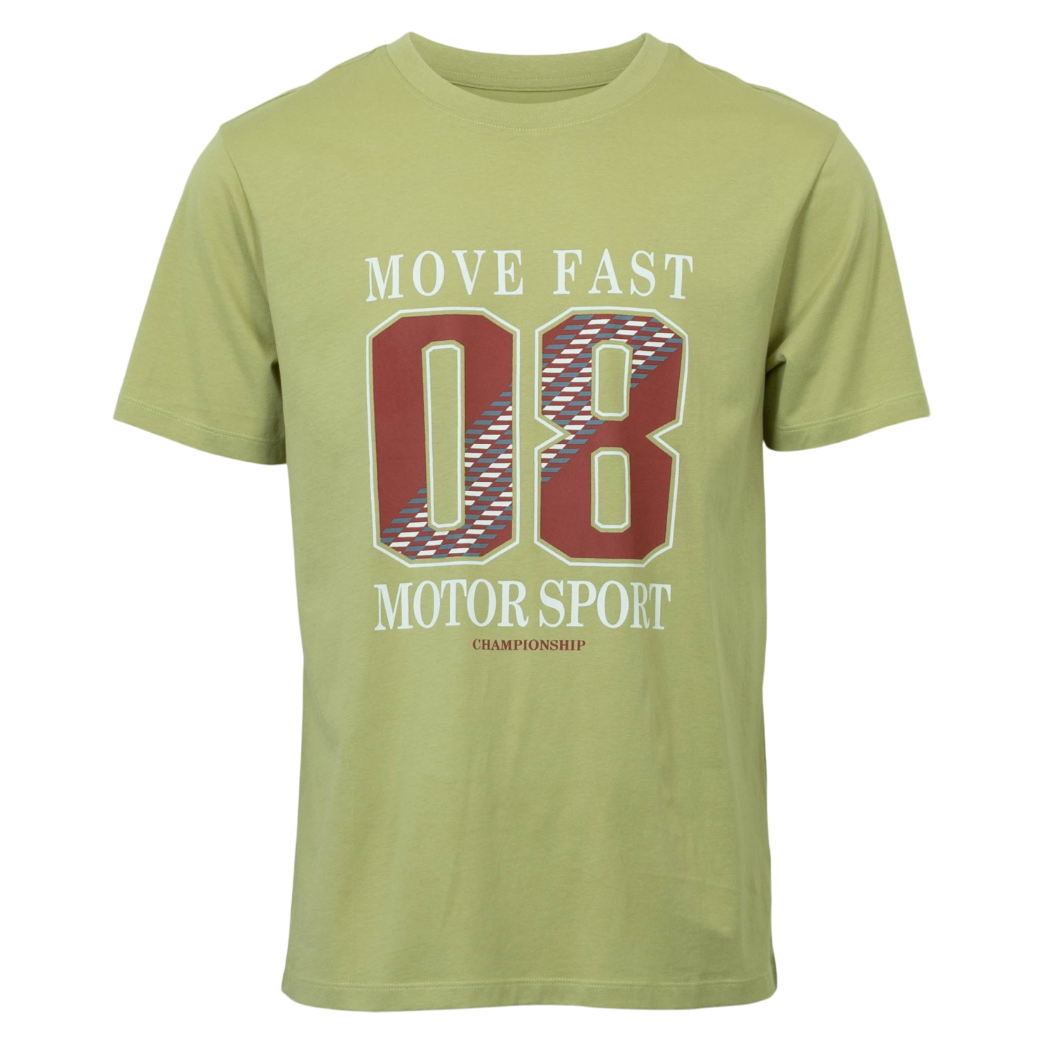 Loaded Herre -shirt P6 Leek Green i Store Plus Size Størrelser
