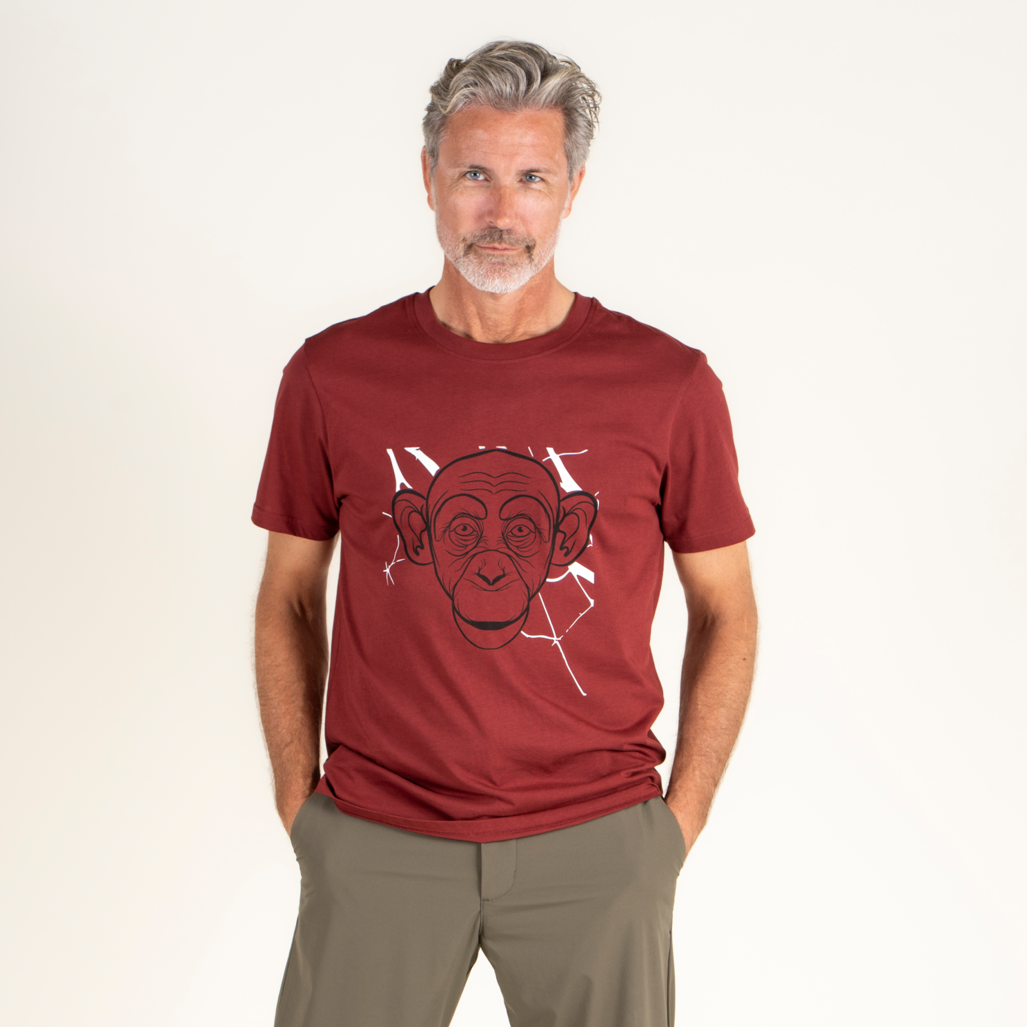 Loaded Herre T-shirt P6 Syrah – Black Friday Tilbud!
