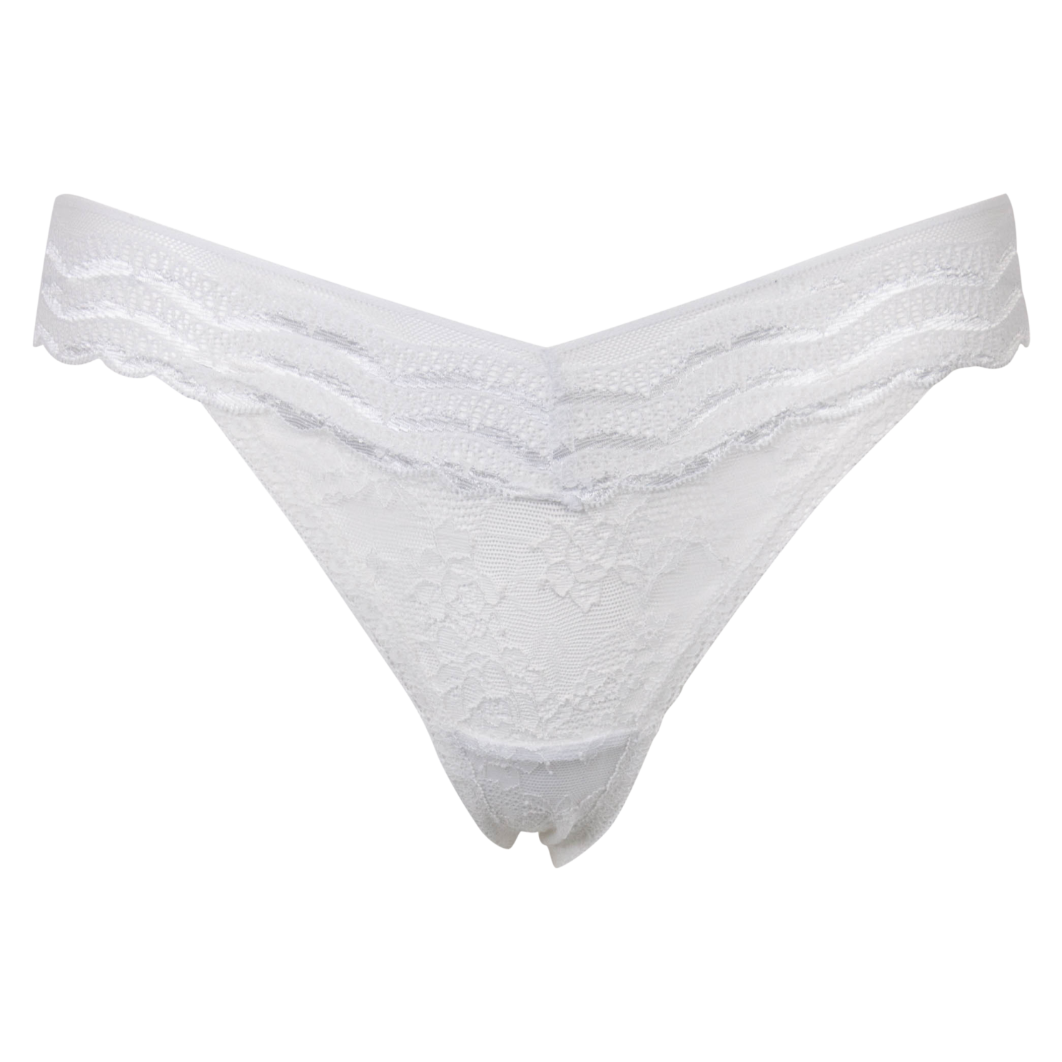 Lulu 39   Drawer Leah Dame Trusser White   i Store Plus Size Størrelser