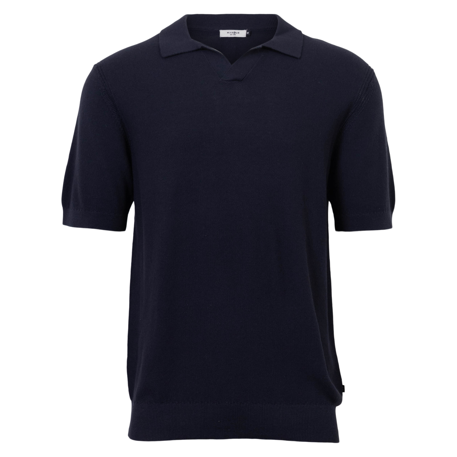 Marcus Cohen Herre Polo Dark Sapphire   i Store Plus Size Størrelser