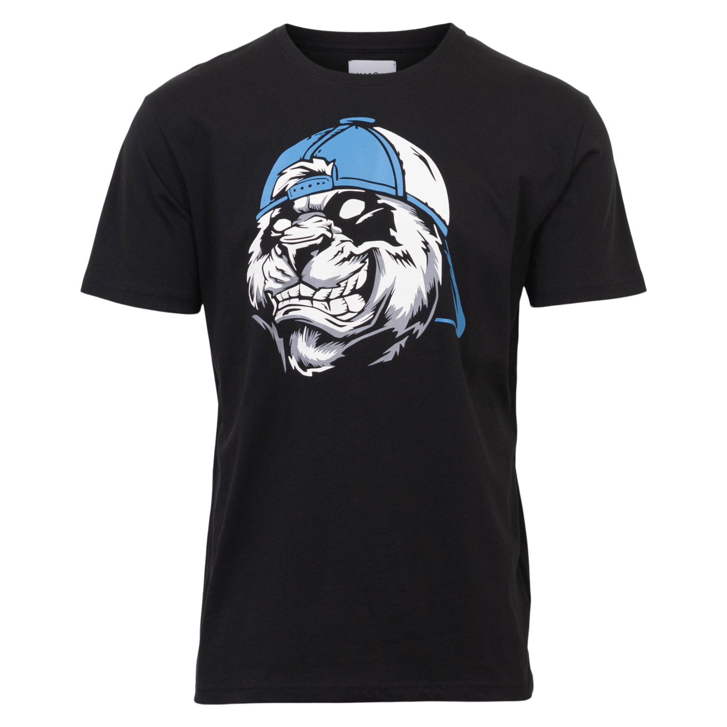 Marcus Harlan Herre T-shirt – Sort Plus Size Tilbud!