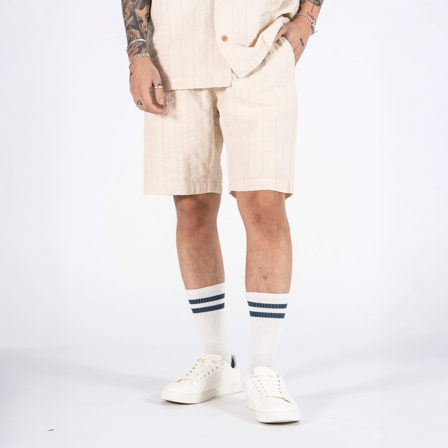 Marcus Marvin Herre Shorts Wind Chrime   i Store Plus Size Størrelser