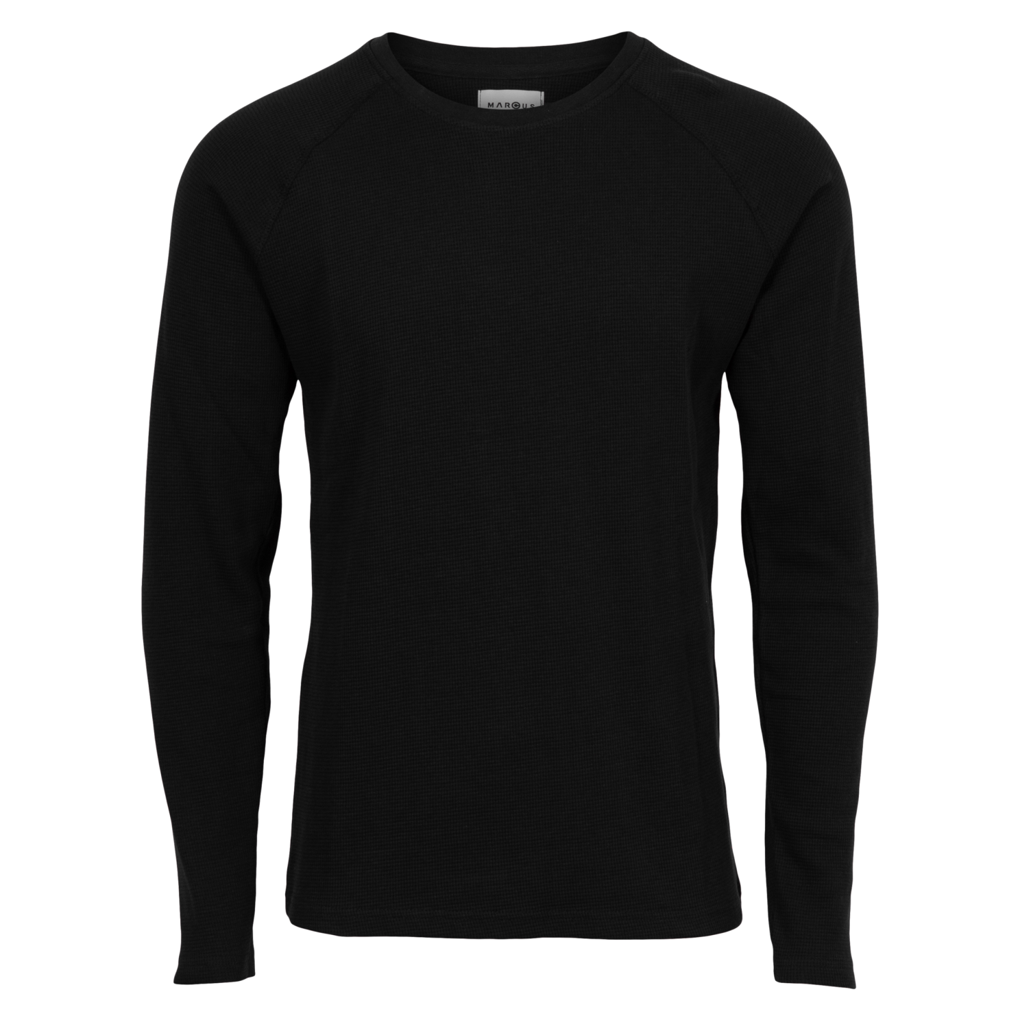 Marcus Ziggy Plus Size Herre Striktrøje – Sort Udsalg!