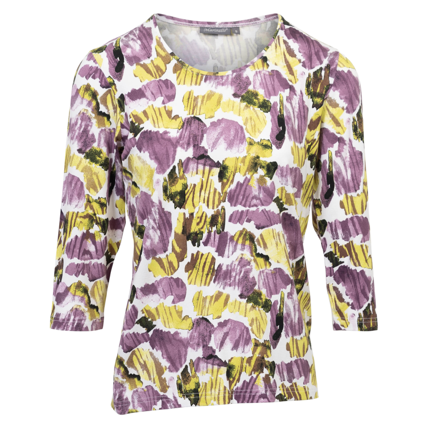 Marinello Plus Size Dame T-shirt i Lilla – Fantastisk Tilbud!
