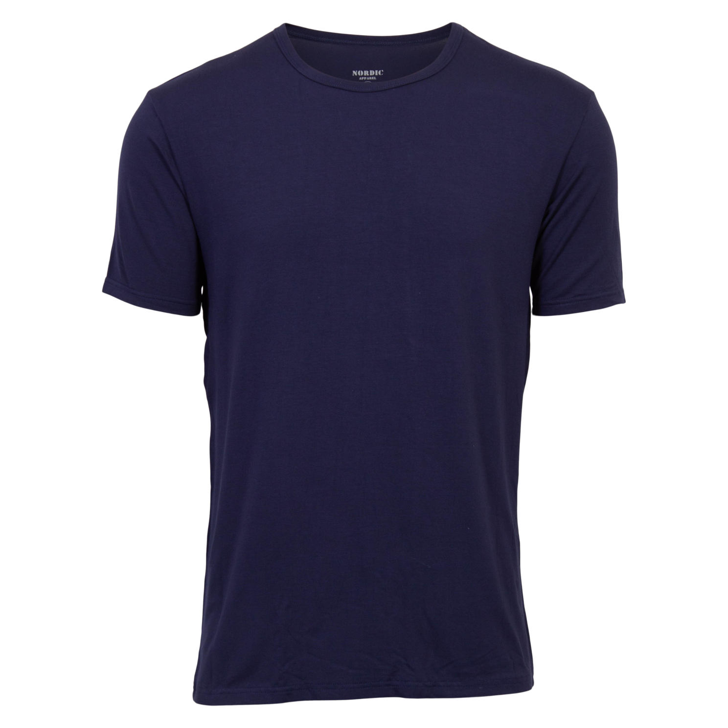 Nordic Apparel Bertram Herre T-shirt i Bambus - Navy Udsalg!