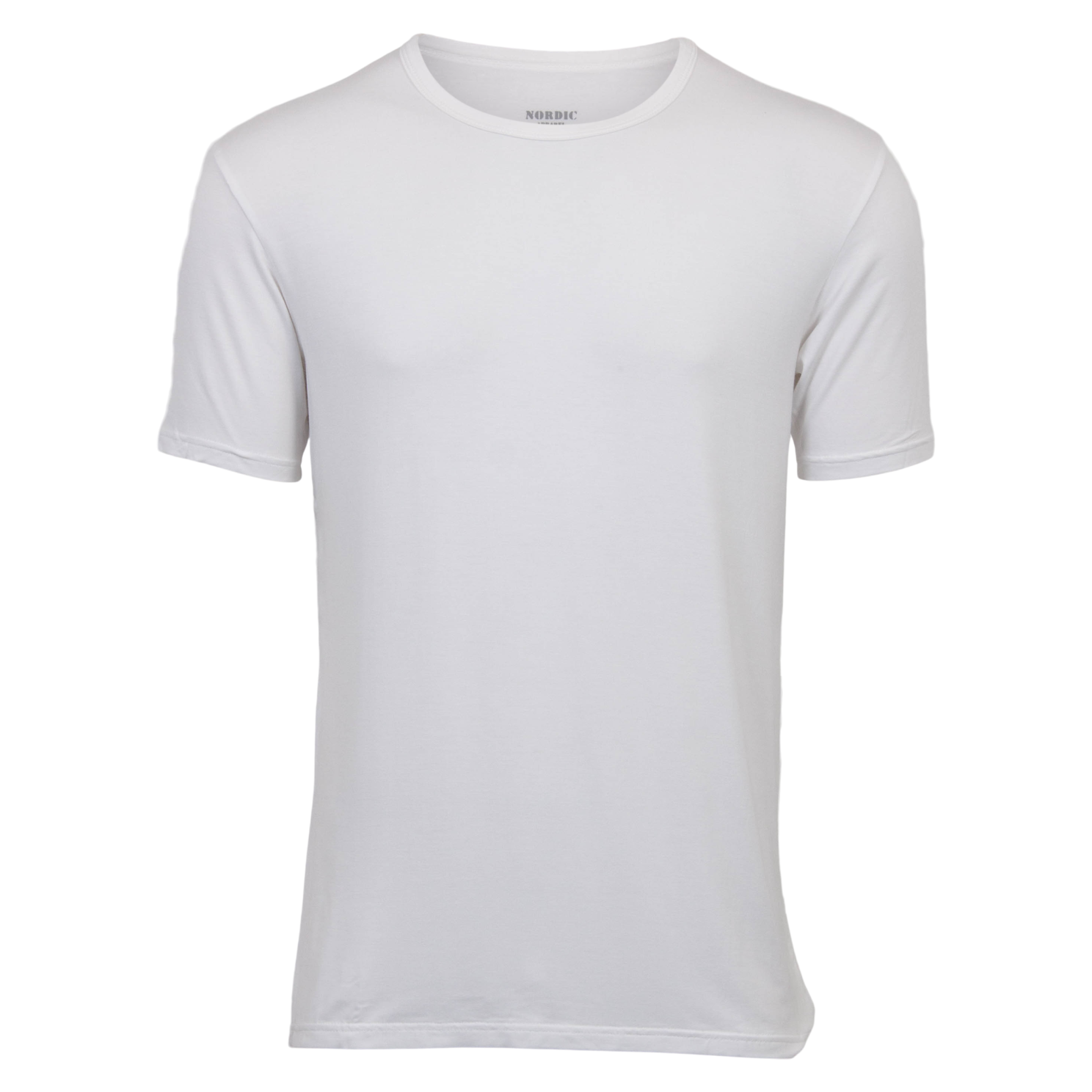Nordic Apparel Bertram Bambus T-shirt – Hvid, Tilbud!
