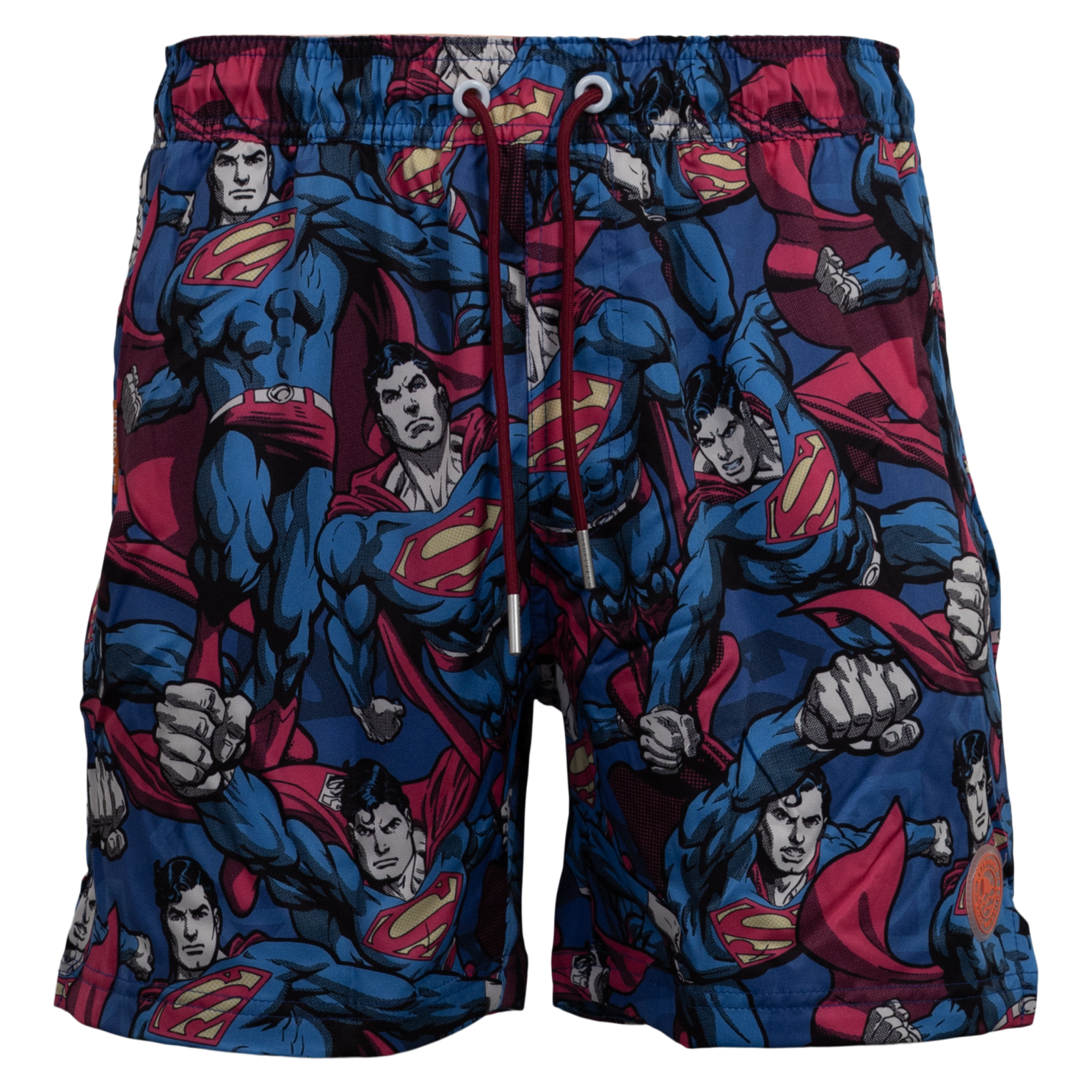 Opposuits Superman Herre Badeshorts Superman Man   Tomorrow   i Store Plus Size Størrelser