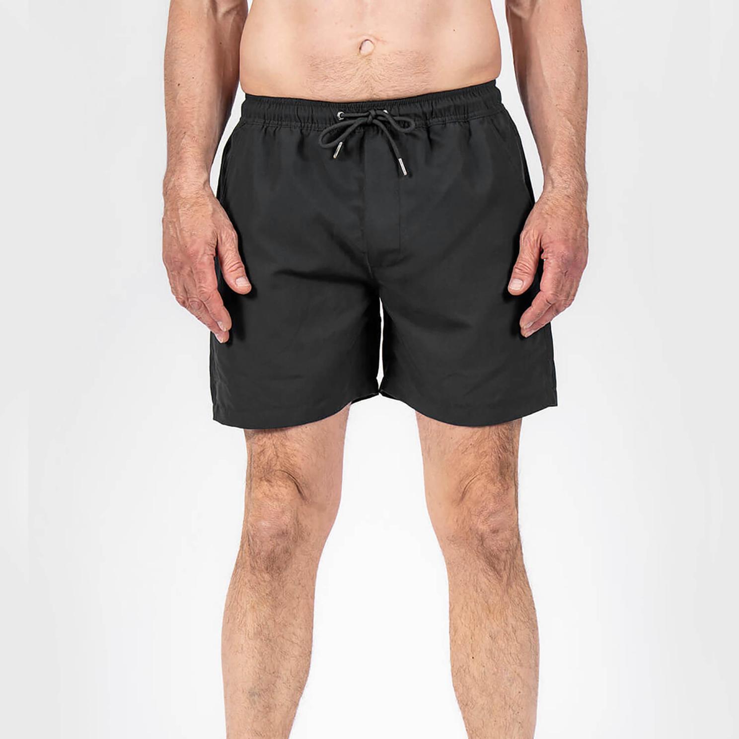 Pre End Cancun Herre Badeshorts Jet Black   i Store Plus Size Størrelser