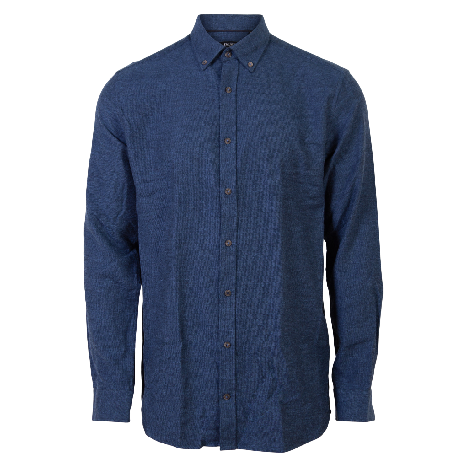 Pre End Herreskjorte – Sea Blue Mix på tilbud!