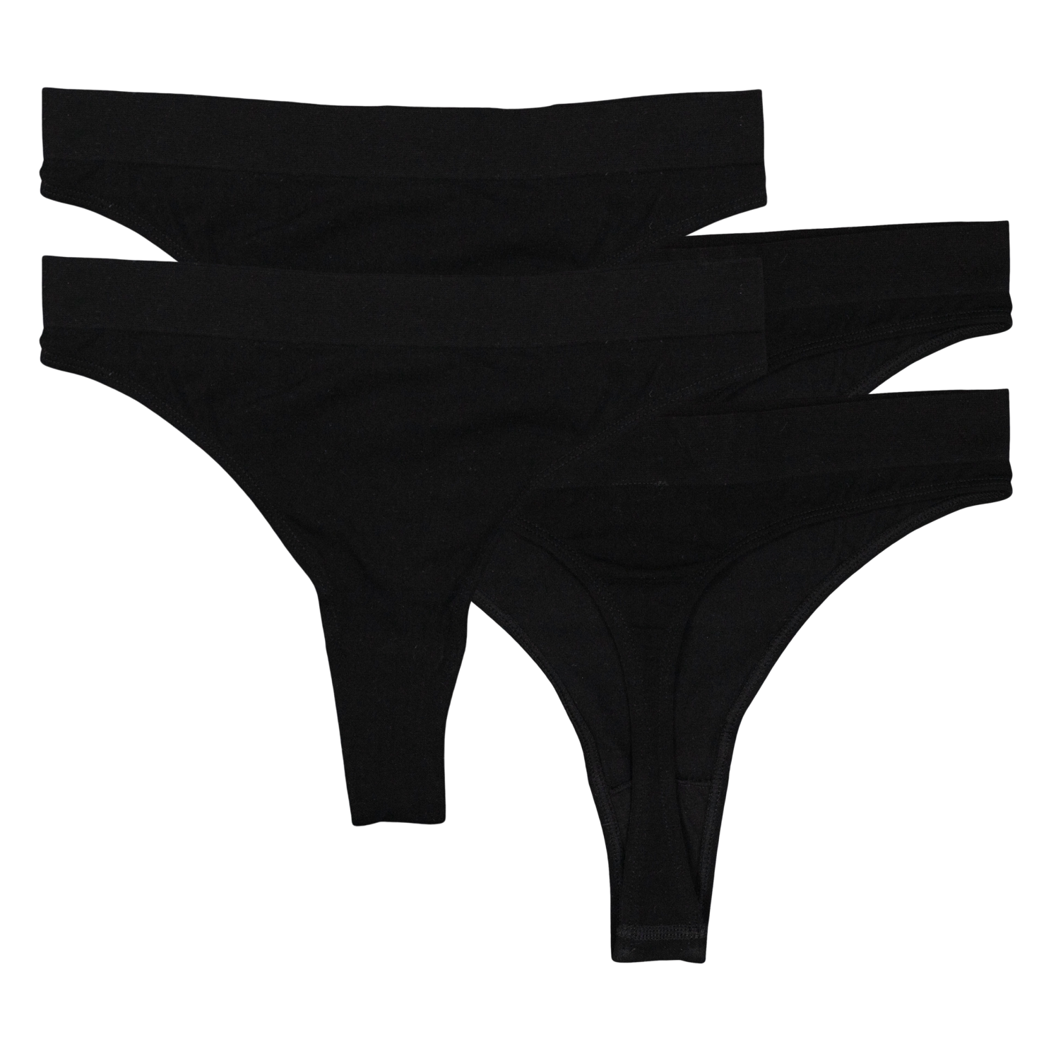 Steenholt Alison Dame  -streng   Bambus Black       i Store Plus Size Størrelser
